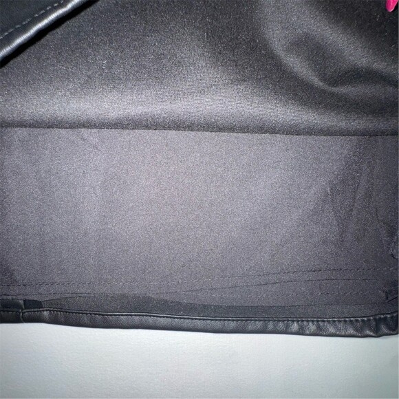 Kensie Dress Womens Size 2 Black Shift Knee Length Cap Sleeve Lace Yoke Goth - Picture 6 of 13